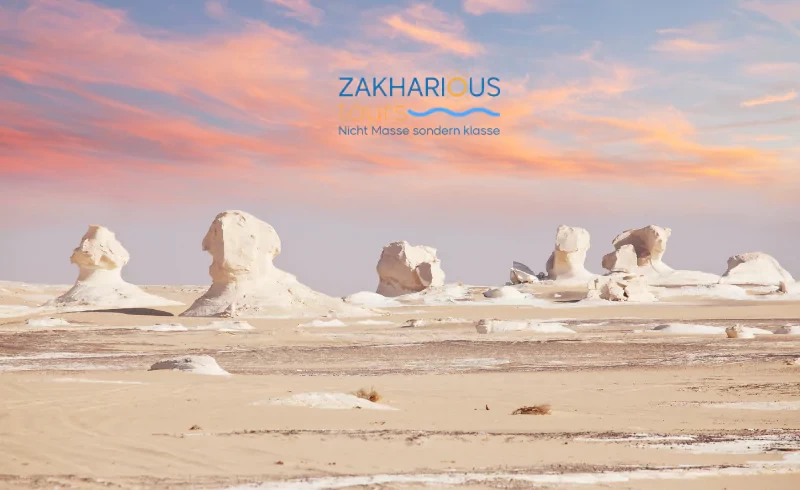 From Cairo 2 day trip to the White Desert and El Bahariya Oasis