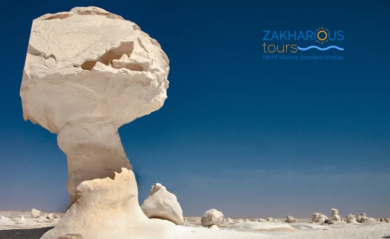 From Cairo 2 day trip to the White Desert and El Bahariya Oasis