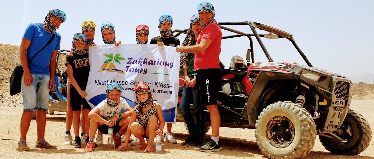 From Sahl Hasheesh: 3-hour Dune Buggy Tour