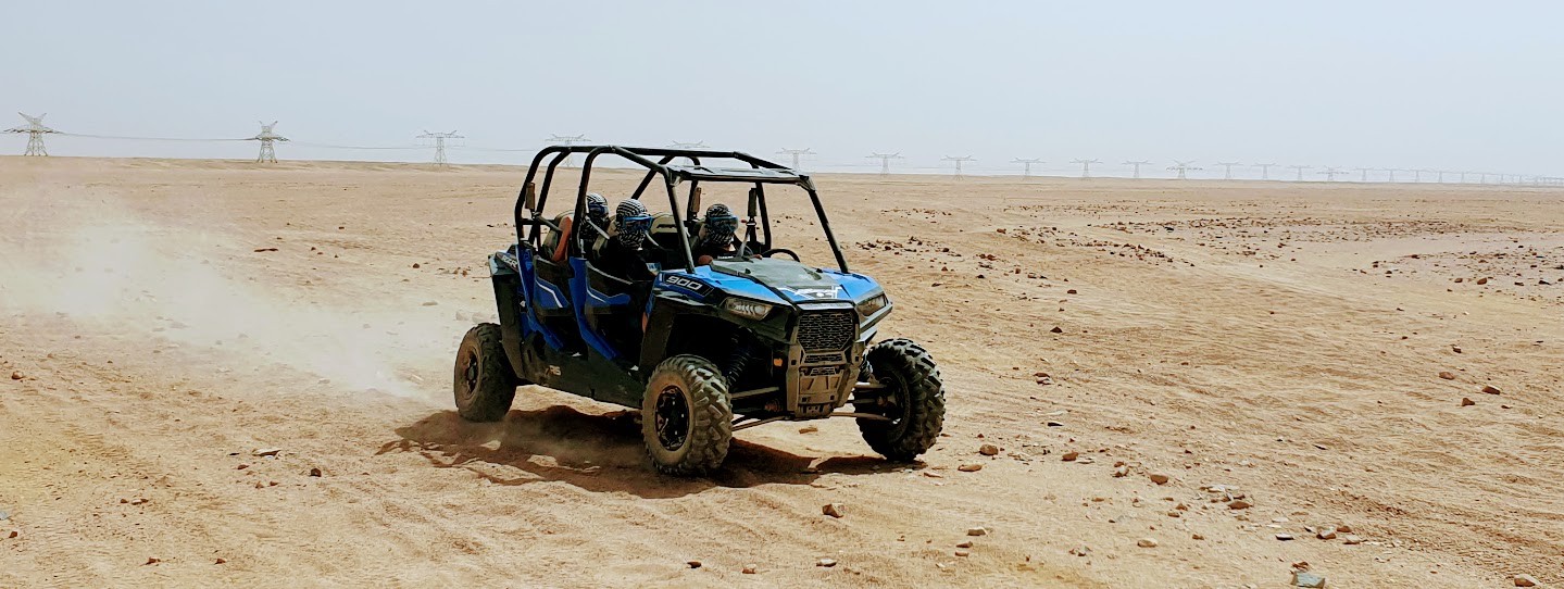 From Sahl Hasheesh: 3-hour Dune Buggy Tour