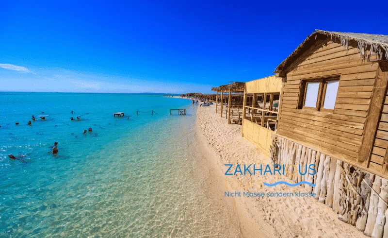 Orange Bay Island excursion from Hurghada Egypt