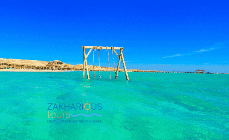 Orange Bay Island Boat Trip El Gouna | Small Group Boat Trip