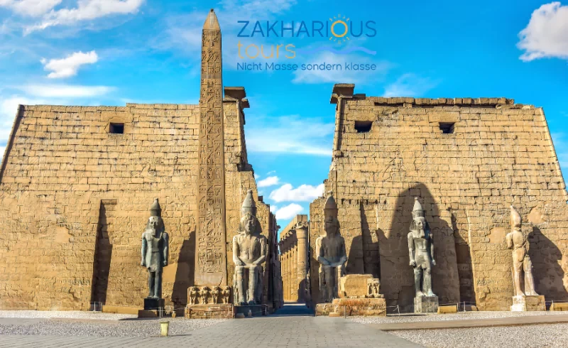 Private 4-day trip to Cairo and Luxor by plane from Cairo