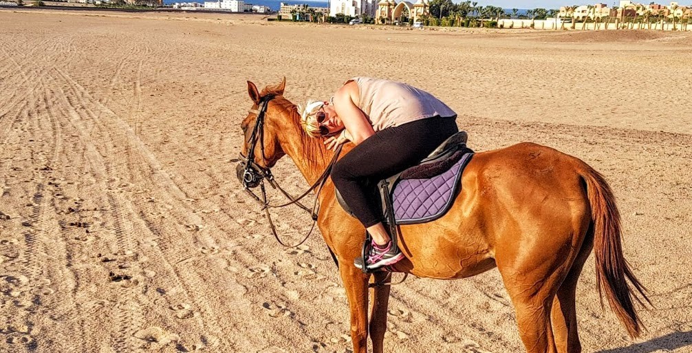 Riding and swimming with the horses in Soma Bay and Safaga
