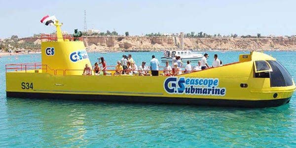 Semi submarine in El Gouna