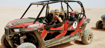 From Hurghada: 3-hour Dune buggy tour