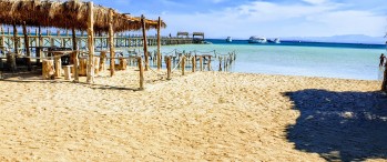 Orange bay Insel Hurghada
