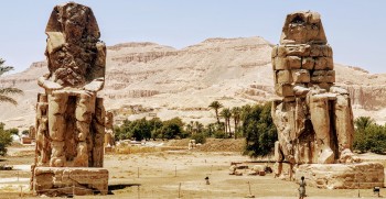 Memnon kolossen in Theben West, Privat Zweitägiger Ausflug nach Luxor von Hurghada