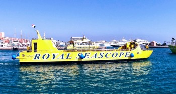 glasbodenboot makadi bay Semi U-Boot Tour in Sahl Hasheesh & Makadi Bay