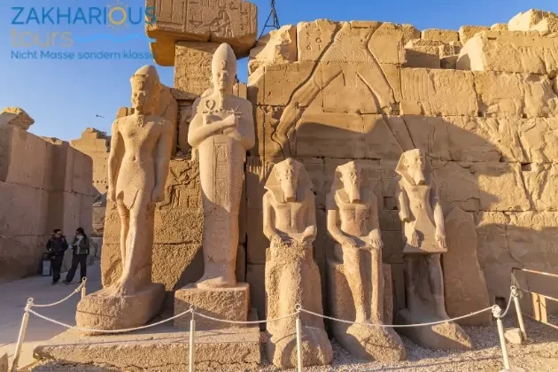 Ab Hurghada Ausflug nach Karnak & Luxor Tempeln unter fachkundiger Führung