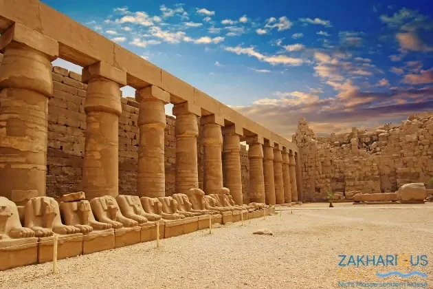 Ab Hurghada Ausflug nach Karnak & Luxor Tempeln unter fachkundiger Führung