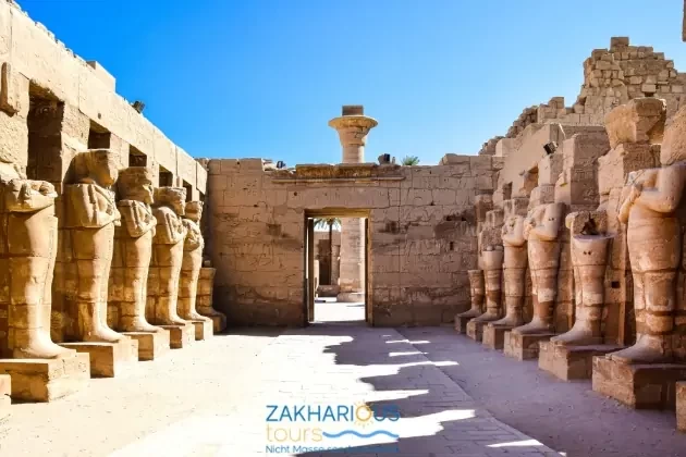 Ab Hurghada Ausflug nach Karnak & Luxor Tempeln unter fachkundiger Führung