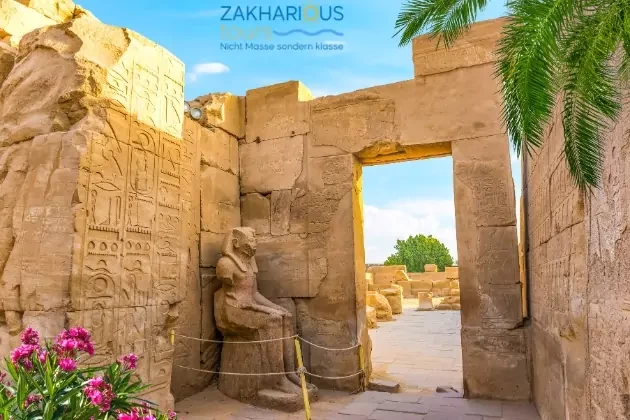 Ab Hurghada Ausflug nach Karnak & Luxor Tempeln unter fachkundiger Führung