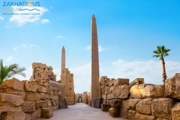 Ab Hurghada Ausflug nach Karnak & Luxor Tempeln unter fachkundiger Führung