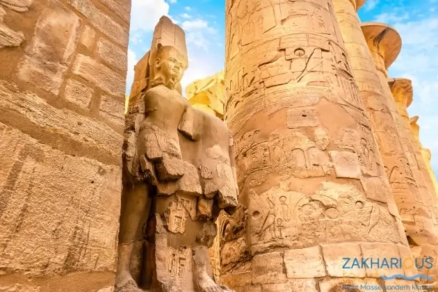 Ab Hurghada Ausflug nach Karnak & Luxor Tempeln unter fachkundiger Führung
