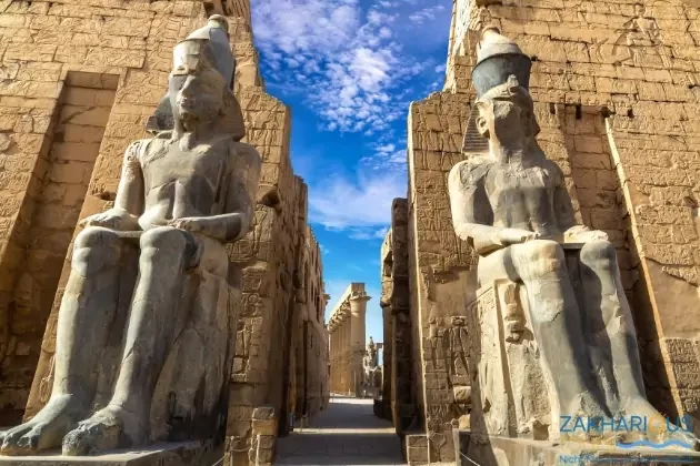Ab Hurghada Ausflug nach Karnak & Luxor Tempeln unter fachkundiger Führung
