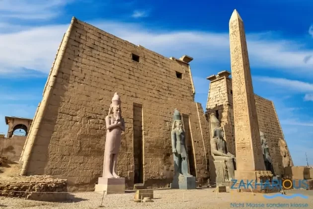 Ab Hurghada Ausflug nach Karnak & Luxor Tempeln unter fachkundiger Führung