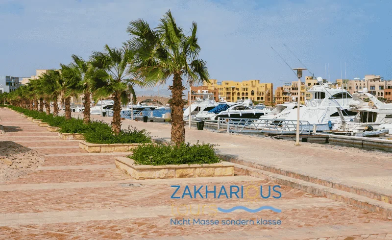 ab hurghada El Gouna Stadtrundfahrt-El Gouna Lagunenfahrt-Privater Ausflug el gouna Stadtrundfahrt
