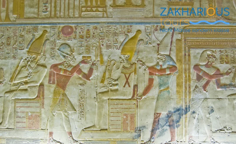abydos tempel, Privater 3 Tages Ausflug nach Abydos - Dendera & Luxor ab Hurghada mit Übernachtung Deutschsprachigen Reiseführer