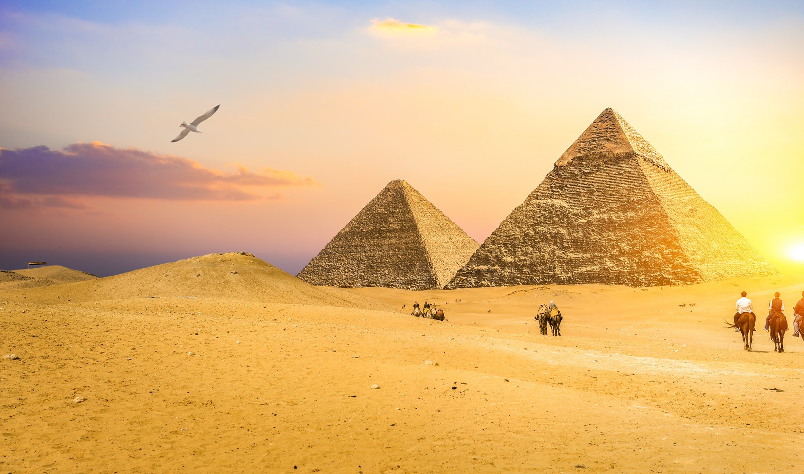 die pyramiden von giyeh. privater ausflug von el quseir nach kairo