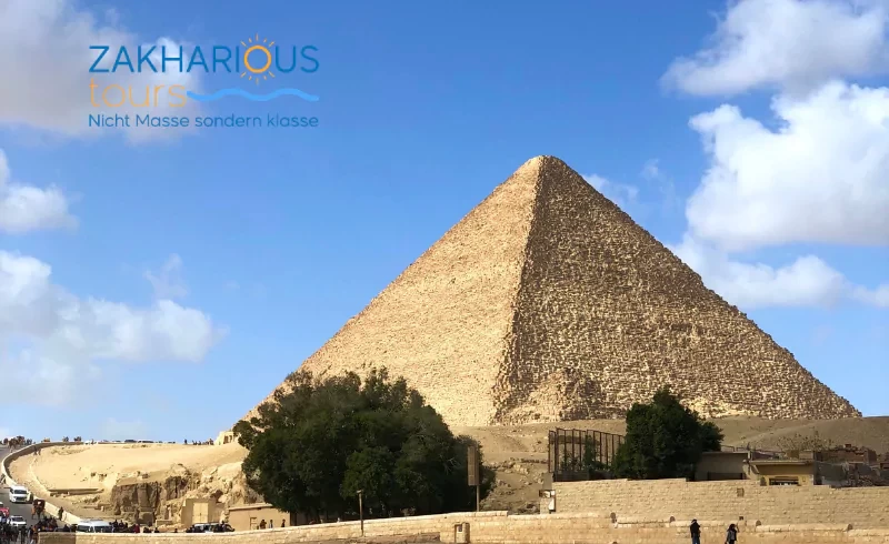 von Makadi Bay Ausflug nach Kairo Pyramiden von Gizeh mit Mini Bus