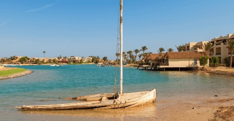 ägyptischen Venedig el gouna,  El Gouna Stadtrundfahrt-El Gouna Lagunenfahrt-Privater Ausflug