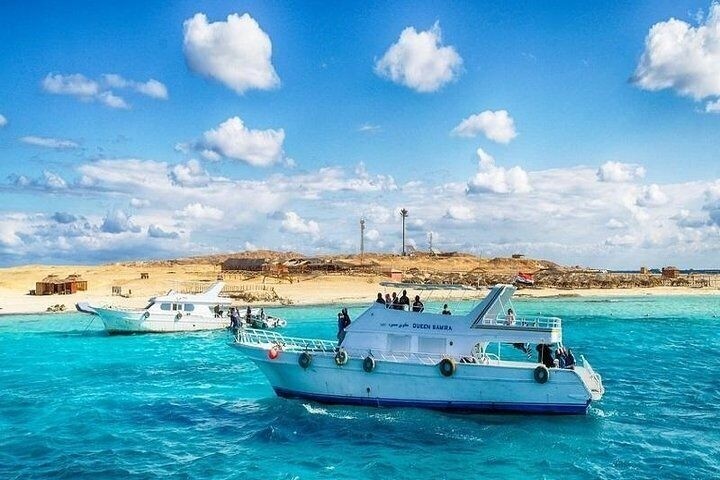 Private Bootstour zur Orange Bay Insel ab Sahl Hasheesh
