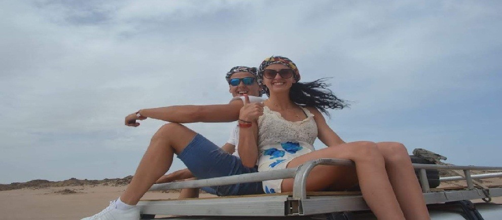 jeep safari hurghada, mit dem Jeep unterwegs