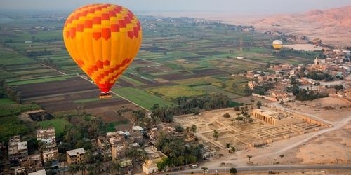 Luxor Heißluftballonfahrt - Ägypten Heißluftballonfahrt 