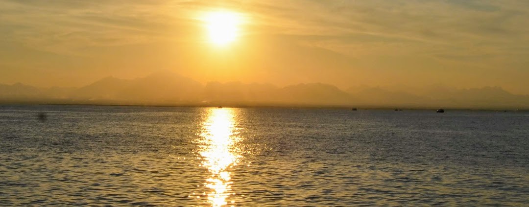 der sonnenuntergang makadi bay