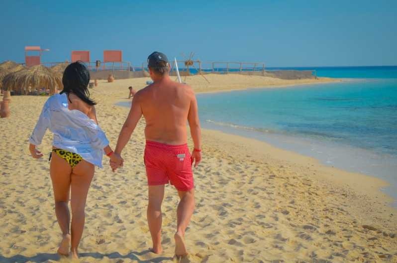 paradise insel schnorchel tour hurghada mit dem boot