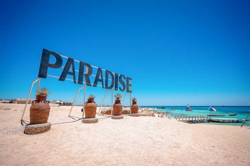 paradise insel schnorchel tour hurghada mit dem boot
