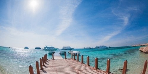 Schnorcheltour zur Paradise Insel von Makadi bay