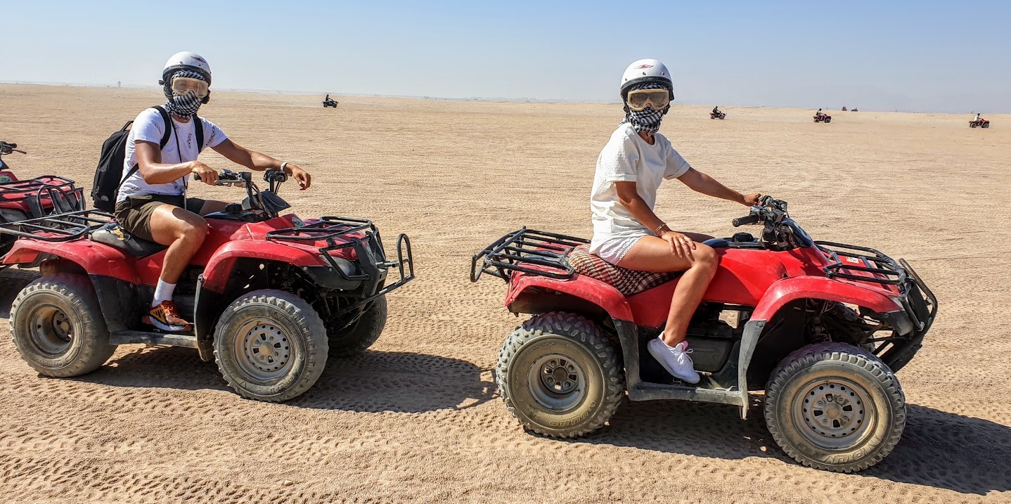 quad fahren in makadi bay