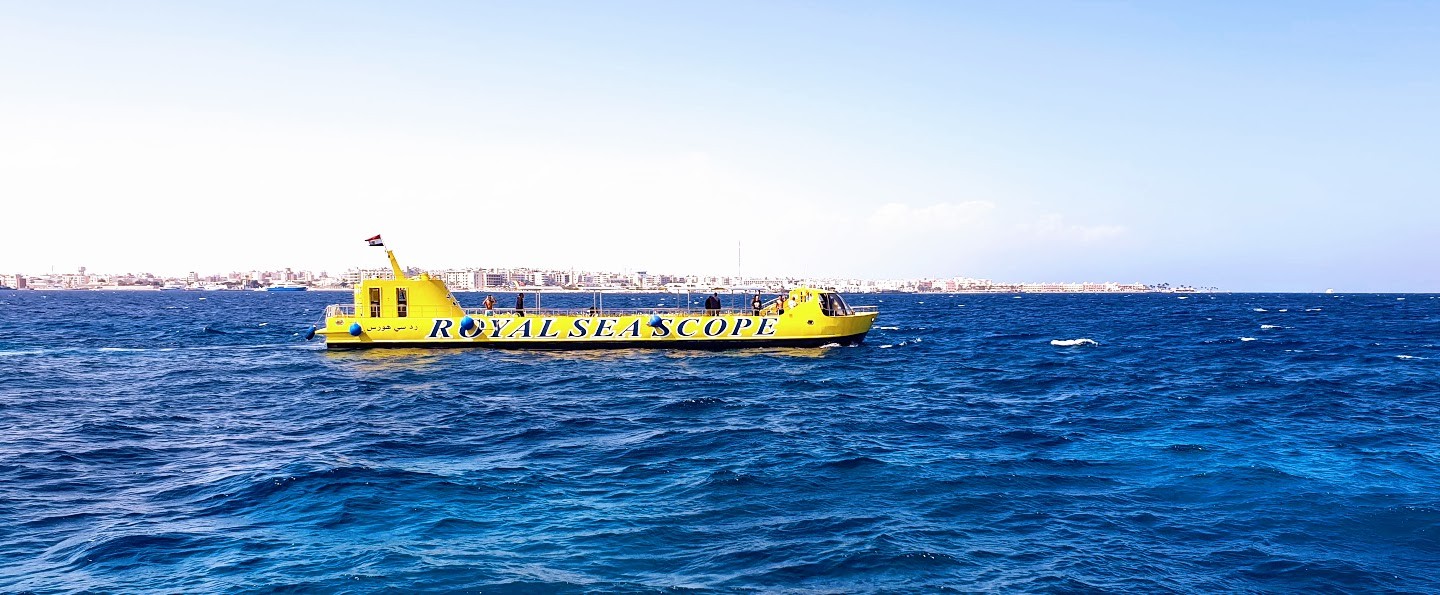 Glasbodenboot Sahl Hasheesh Ausflug royal seascope Semi-U-Boot Tour