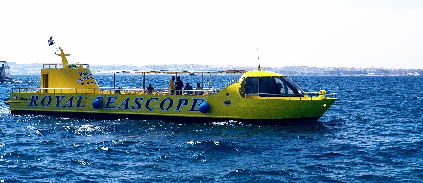 glasbodenboot hurghada ausflug Semi U-Boot Hurghada