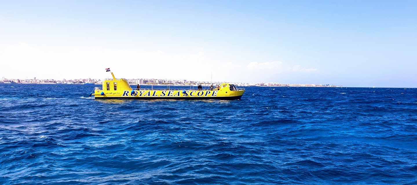Ausflug mit dem Glasbodenboot Soma bay Semi U Boot royal sea scope submarine Tour in Safaga