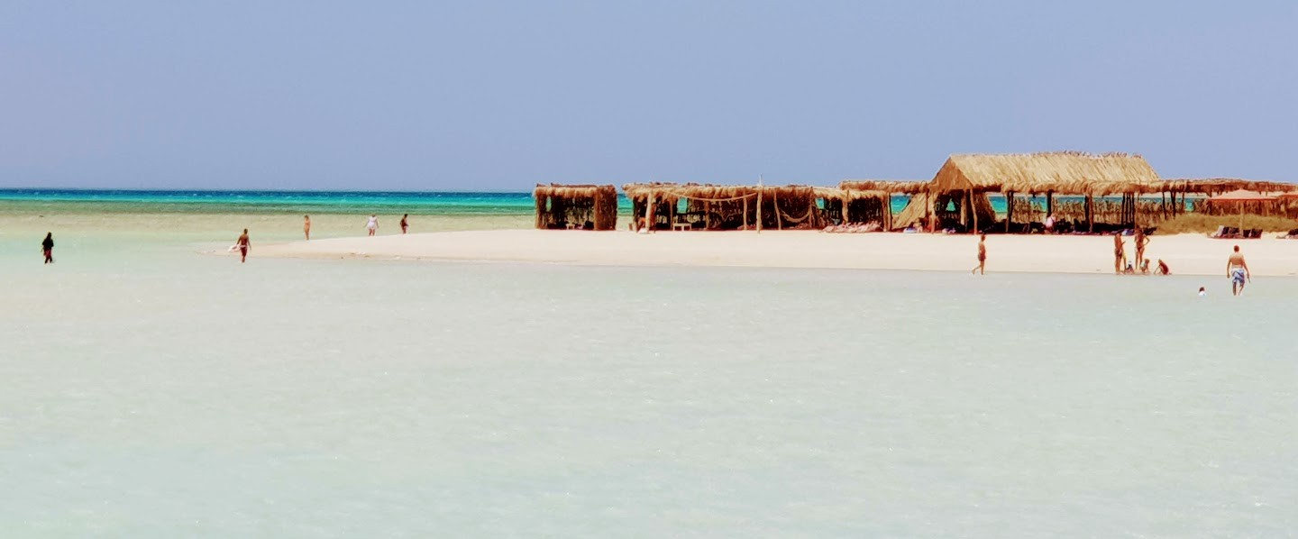 Orange bay insel ausflug  mit dem speed boot ab hurghada