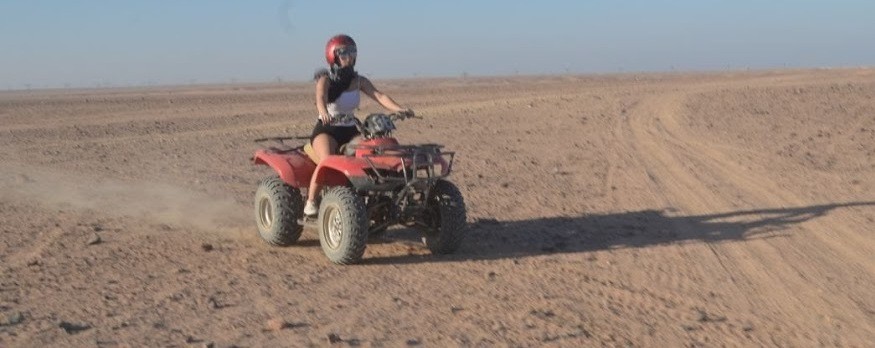 5 Stunden Wüsten Safari auf dem Quad von Safaga & Soma bay