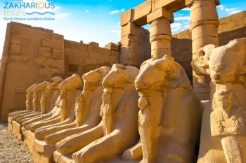 Ab Hurghada Ausflug nach Karnak & Luxor Tempeln unter fachkundiger Führung