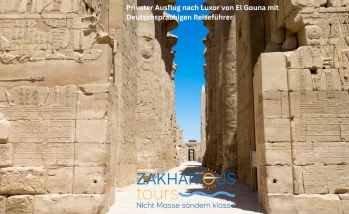 Amoun Tempel in Karnak Luxor ost, Privater Ausflug Ab El Gouna Hotels