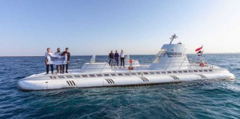 Sindbad Submarine: U-Boot Tour von Makadi Bay
