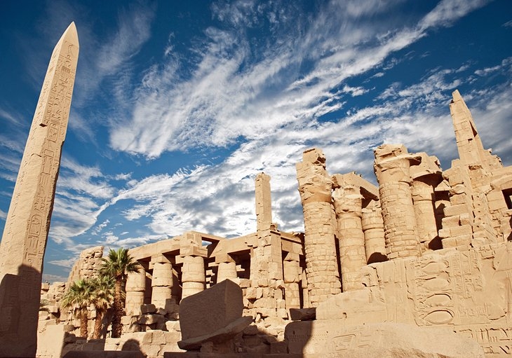 Amoun Tempel in Karnak Tempel, die Stadt Luxor Ägypten
