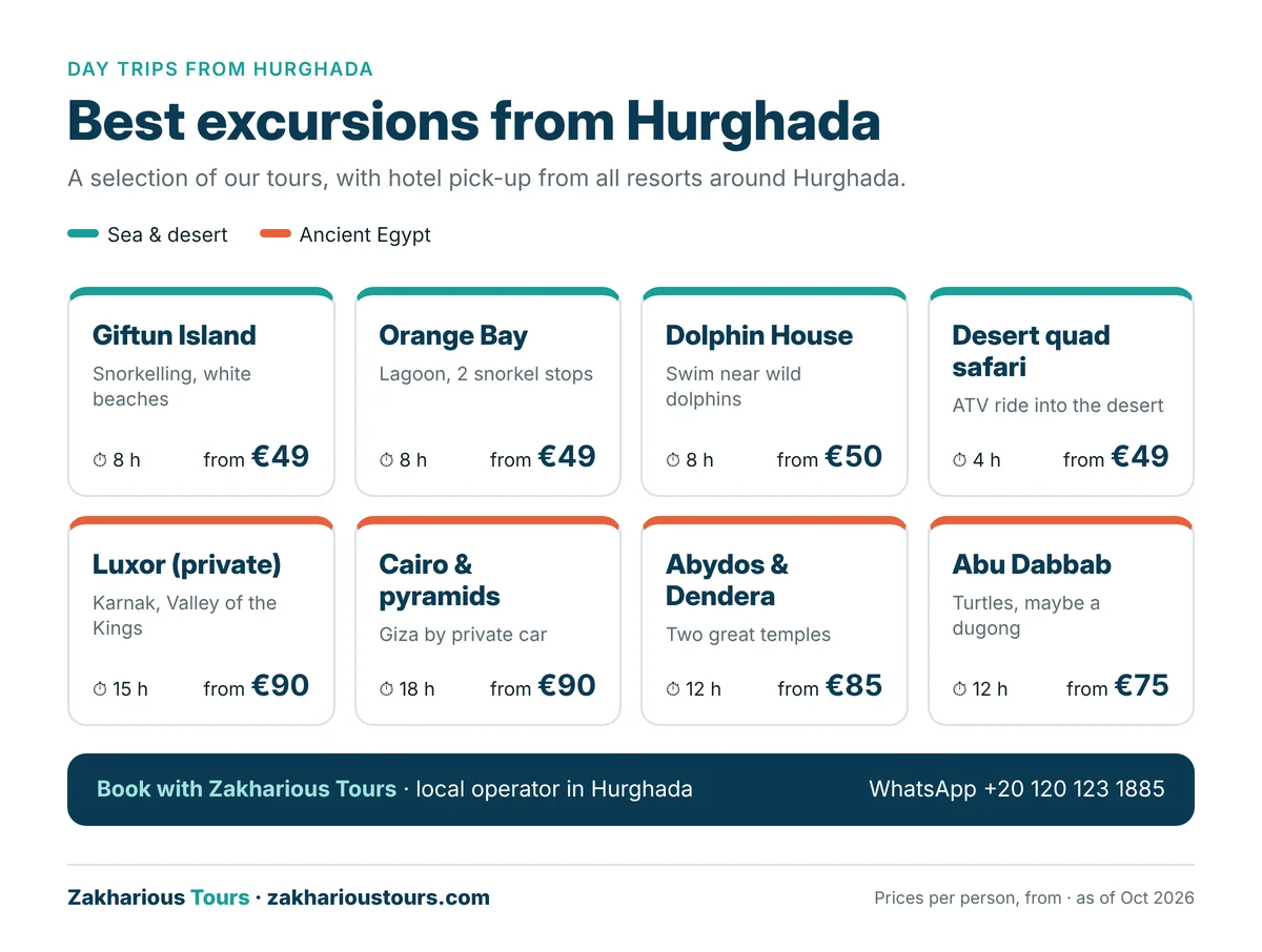 hurghada daytrips preises